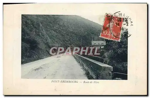 Cartes postales Pont Erembourg Route de Flers