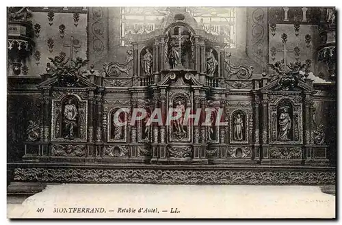 Cartes postales Montferrand Retable d'Autel