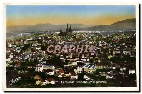 Cartes postales Clermont Ferrand Vue Generale