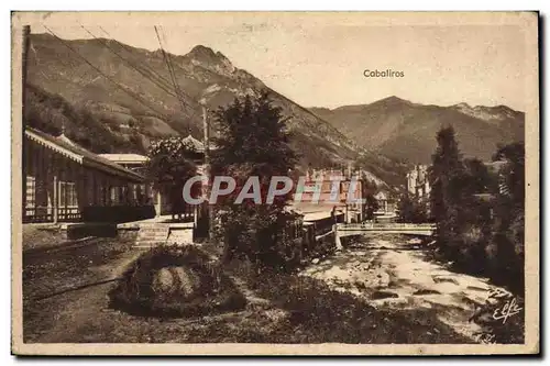 Cartes postales La Gare de la Raillere Le Gave et le Cabain