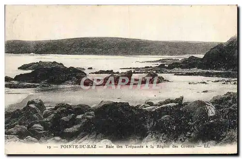 Cartes postales Pointe Du Raz Baie des Trepasses a la Region des Grottes