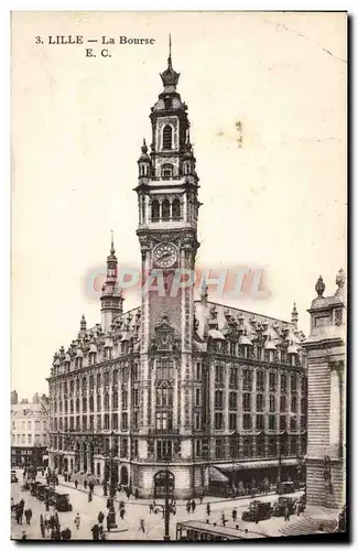 Cartes postales Lille La Bourse