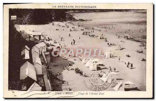 Cartes postales La Bretagne Pittoresque Binic Plage de l&#39Avant Port