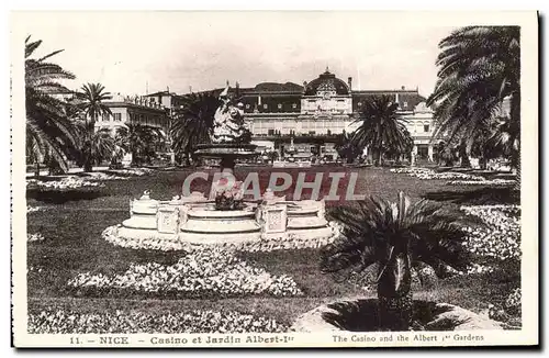 Cartes postales Nice Casino et Jardin Albert 1er