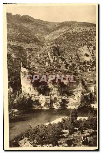 Ansichtskarte AK Castelbouc Le Village et le vieux Chateau