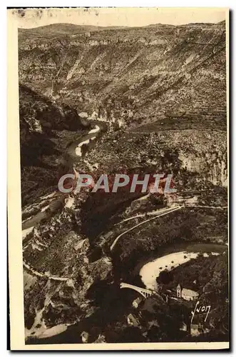 Cartes postales Causse Mejean Canon du Tarn et cirques de Saint Chely et Pougnadoires