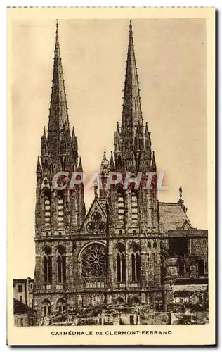 Cartes postales Cathedrale de Clermont Ferrand