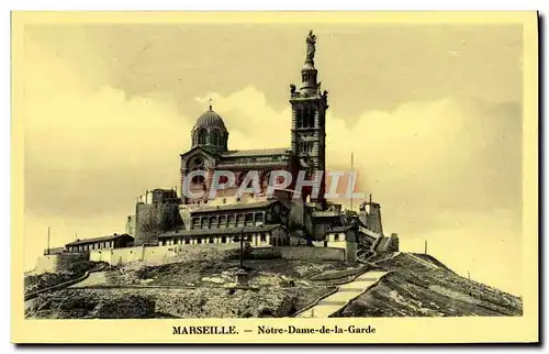 Cartes postales Marseille Notre Dame de la Garde