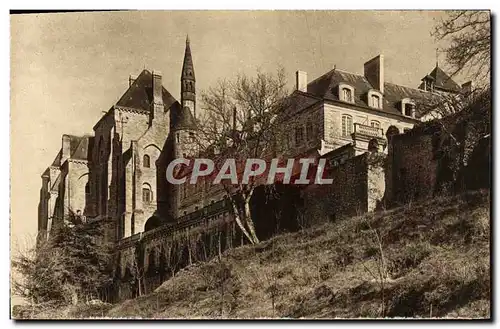 Cartes postales Abbaye de Solesmes Le prieure et les batimens neufs