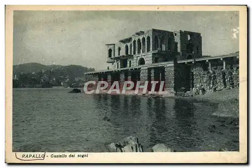 Cartes postales Rapallo Gastello Dei Sogni