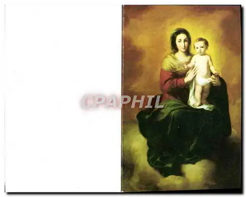 Cartes postales moderne Madonna And Child Bartolome Esteban Murillo