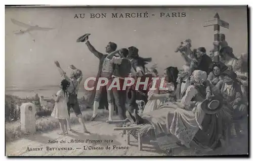 Cartes postales Albert Bettannier L&#39Oiseau De France Au Bon Marche Paris