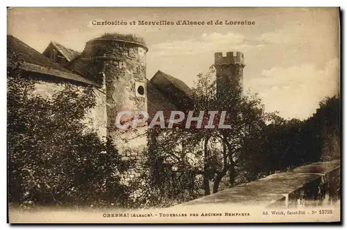 Cartes postales Obernai Tourelles des anciens remparts