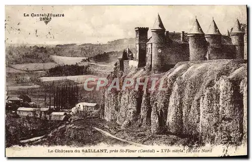 Cartes postales Le Chateau Du Saillant pres de St Flour