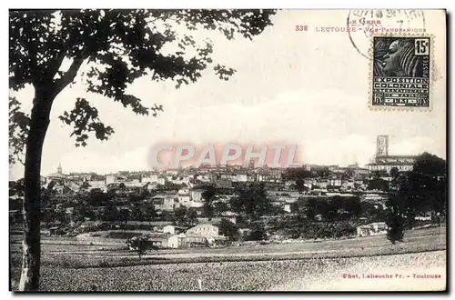 Cartes postales Lectoure Vue Panoramique