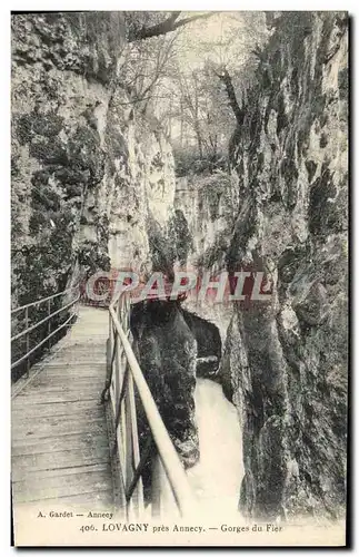 Cartes postales Lovagny Pres Annecy Gorges Du Fier