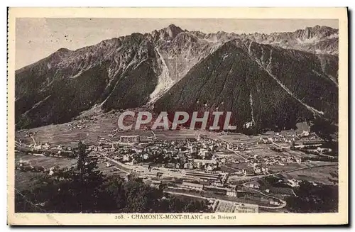 Cartes postales Chamonix Mont Blanc et le Brevent