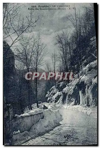 Ansichtskarte AK Le Dauphine Le Vorcors Route Des Grands Goulets