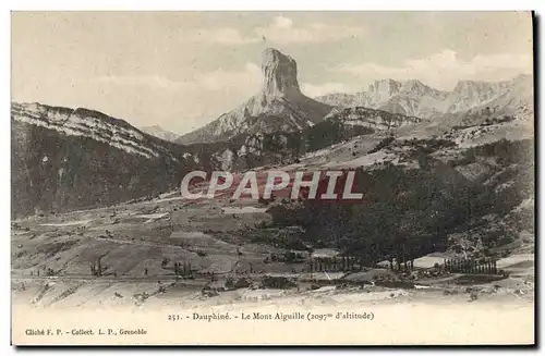 Cartes postales Le Dauphine Le Mont aiguille