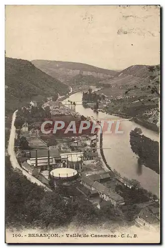 Ansichtskarte AK Besancon Vallee De Casamene