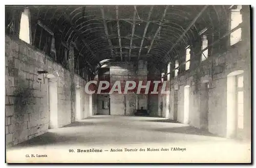 Ansichtskarte AK Brantome Ancien Dotoir Des Moines Dans I&#39Abbaye