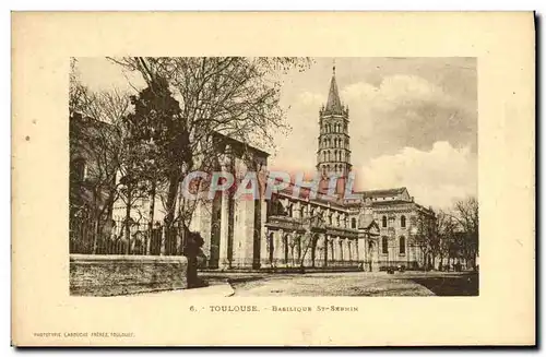 Cartes postales Toulouse Basilique St Sernin