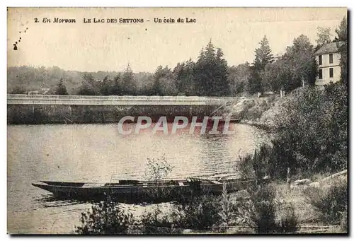 Ansichtskarte AK Le Lac Des Settons Un Coin Du Lac