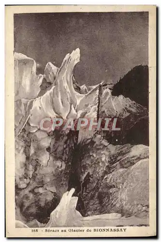 Cartes postales Seracs Au Glacier De Bionnassay