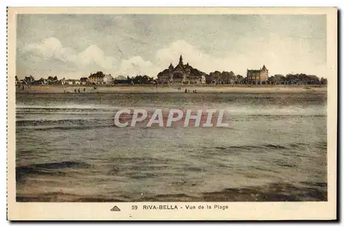 Cartes postales Riva Bella Vue De La Plage