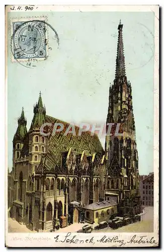 Cartes postales Wien Stefanskirche