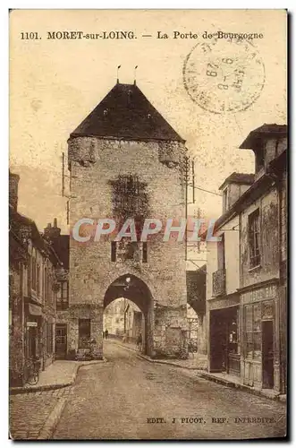 Cartes postales Moret Sur Loing La Porte De Bourgogne