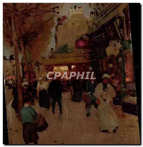 Cartes postales Fantaisie Paris Boulevard de l&#39hopital