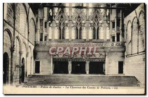 Ansichtskarte AK Poitiers Palais De Justice La Cheminee Des Comtes De Poitiers