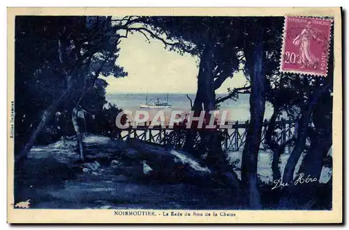 Ansichtskarte AK Noirmoutier La Rade Du Bois de la Chaize