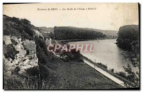 Cartes postales Sens Les Bords De I'Yonne Rosoy