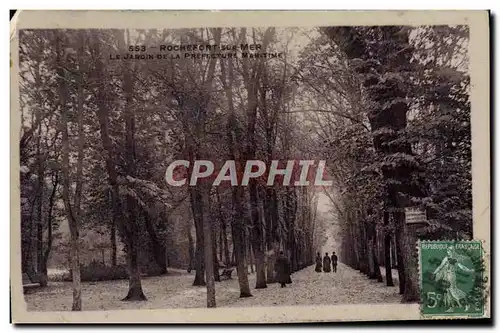 Cartes postales Rochefort Sur Mer Le Jardin De La Prefecture Maritime