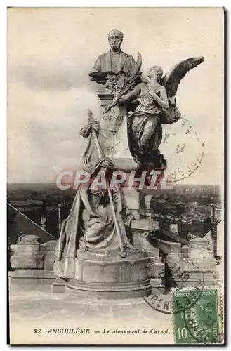Cartes postales Angouleme Le Monument De Carnot
