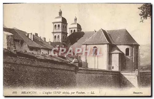 Cartes postales Briancon L&#39Eglise Par Vaubaun