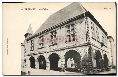 Cartes postales Mirecourt Les Halles