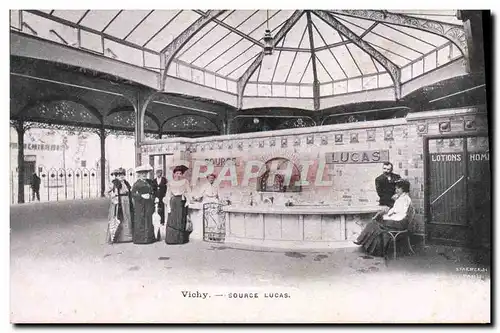 Cartes postales Vichy Source Lucas