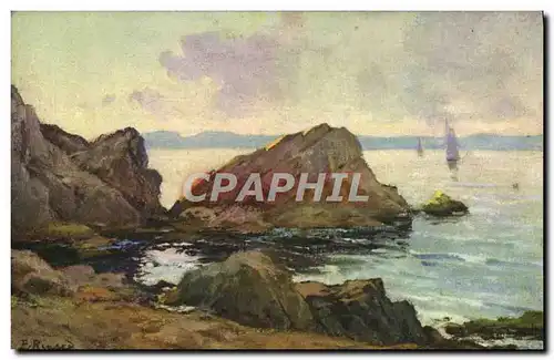 Cartes postales Fantaisie Contre jour Cannes