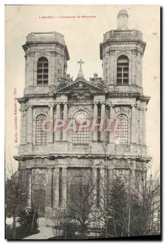 Ansichtskarte AK Langres Cathedrale St Mammes