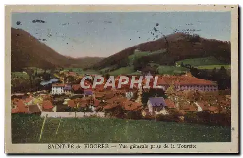 Cartes postales Saint Pe De Bigorre Vue Generale Prise De La Tourette