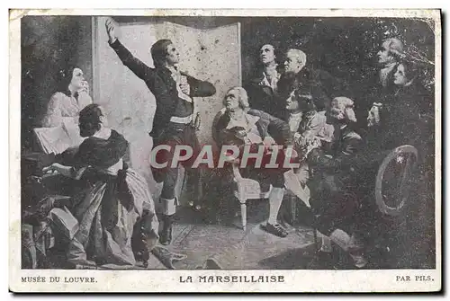 Cartes postales Musee du Louvre La Marseillaise