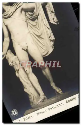 Cartes postales Roma Museo Vaticano Apollo di Belvedere