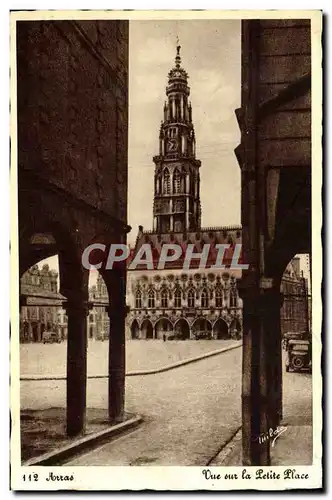 Ansichtskarte AK Arras Vue sur la Petite Place