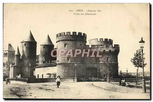 Cartes postales Metz Deutscher Tor
