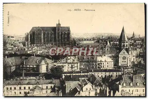 Cartes postales Metz Panorama