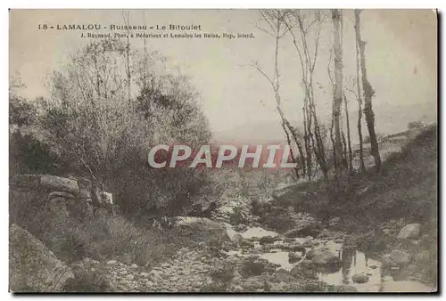 Cartes postales Lamalou Ruisseau Le Bitoulet