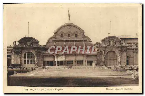 Ansichtskarte AK Vichy Le Casino Facade